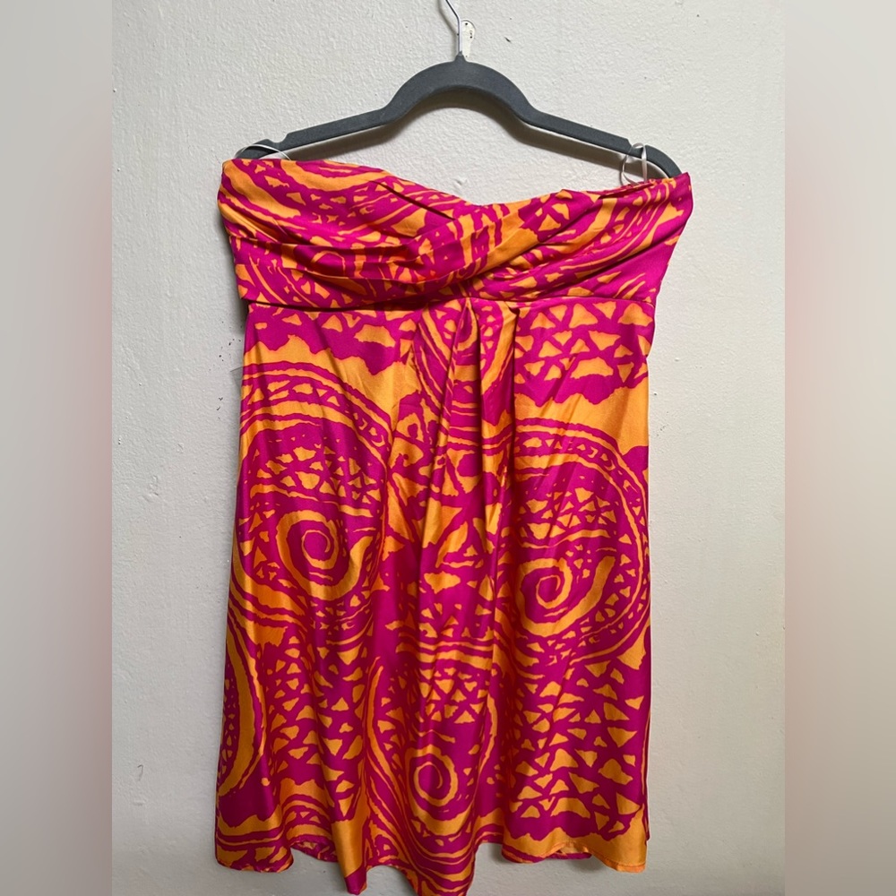Holly Morgan Strapless dress